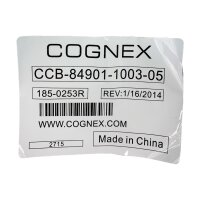COGNEX CCB-84901-1003-05 Ethernet Kabel 185-0253R