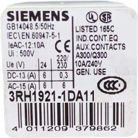 Siemens SIRIUS 3RT1054-6AF36 Schütz