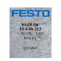 FESTO VABV-S4-1S-G14-2T2 539220 VSVA-B-T32C-AZD-A1-1T1L 539150 Ventilinsel