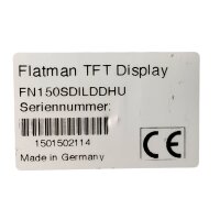 Flatman FS150SIOEDD00 Display