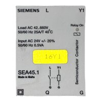 Siemens SEA45.1 Stromventil 45235542