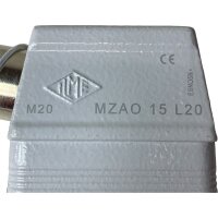 ILME M20 MZV 15 LG20 Steckverbindung MZAO15L20