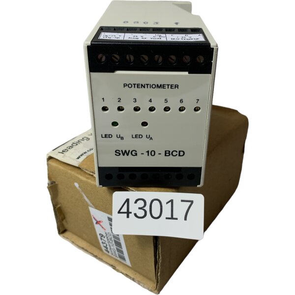 SWG-10-BCD Potentiometer