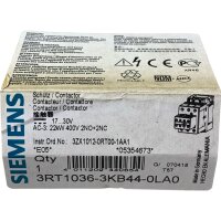 Siemens SIRIUS 3RT1036-3KB44-0LA0 Schütz Contactor