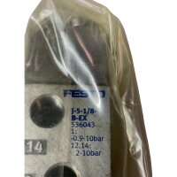 Festo J-5-1/8-B-EX Pneumatikventil 536043