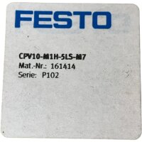 FESTO CPV10-M1H-5LS-M7 161414 Magnetventil