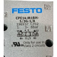 FESTO CPE14-M1BH-5/3G-1/8 Magnetventil 196937