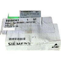 Siemens M74007-A8110 Steuerungbaugruppe