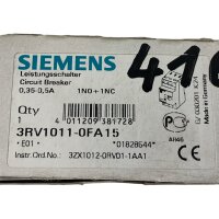 Siemens SIRIUS 3RV1011-0FA15 Leistungsschalter