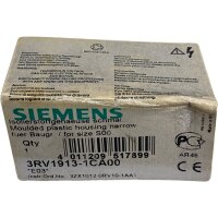 Siemens 3RV1913-1CA00 Isolierstoffgehäuse Schmal