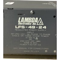 LAMBDA LFS-49-24 Geregelte Stromversorgung Power Supply