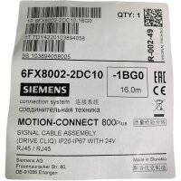 Siemens 6FX8002-2DC10-1BG0 Signalleitung 16m