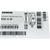 Siemens RAK-H-M Klemmengehäuse