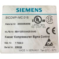 DEFEKT KAESER 6BK1200-0AA20-0AA00  Sigma Control Siemens...