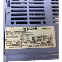 HITACHI L200-004HFE2 Inverter 0,4KW