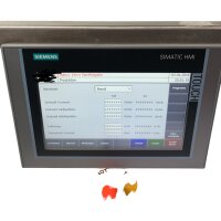 Siemens SIMATIC HMI 6AV2 124-0JC01-0AX0 Touch Panel