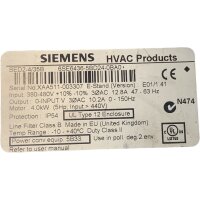 Siemens SED2-4/35B 6SE6436-5BD24-0BA0 Wechselrichter