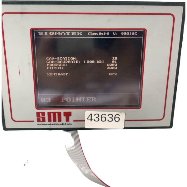 Sigmatek ETT321-SMT Terminal 01-230-321-SMT