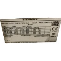 DEFEKT LAGERSCHADEN! Siemens 1PH8101-1CF00-0LC1 1PH8087-1CM00-0MC1 Servomotor