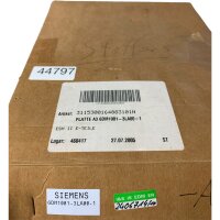 Siemens 6DM 1001-3LA00-1 Modulpac Platine