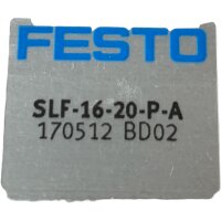 FESTO SLF-16-20-P-A mini-Schlitten 170512