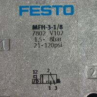 Festo MFH-3-1/8 Magnetventil Ventil 7802