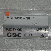 SMC MGPM12-10 Pneumatik - Führungszylinder