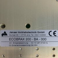 Jenaer Antriebstechnik ECOBRAX200-BA-000 Verstärker Servoverstärker