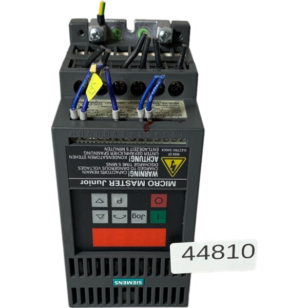 Siemens MICRO MASTER Junior 6SE9113-4JA13