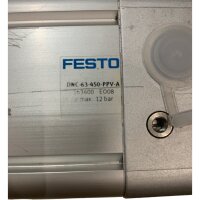 Festo DNC-63-450-PPV-A Pneumatikzylinder Zylinder 163400