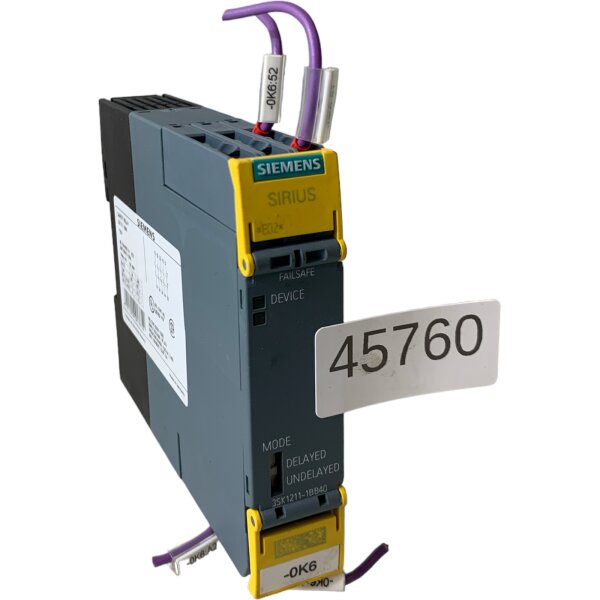 Siemens Sirius 3SK1211-1BB40 Safety Relay Relais