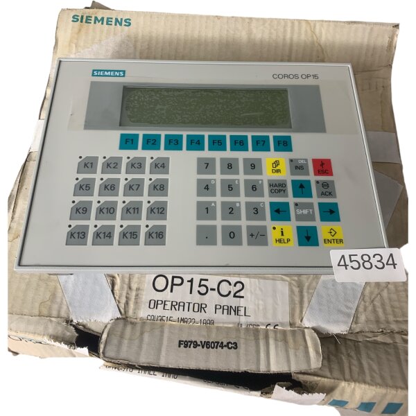 Siemens 6AV3515-1MA22-1AA0 Operator Panel OP15-C2