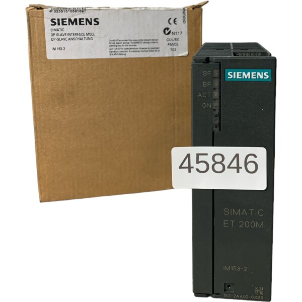 Siemens SIMATIC S7 ET 200M IM153-2 Interface Module 6ES7 153-2AA02-0XB0