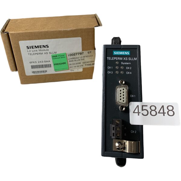 Siemens TELEPERM XS SLLM 6FK5243-8AA L2 Link Modul