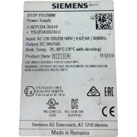 Siemens SITOP PSU200M 6EP1334-3BA10 Power Supply...