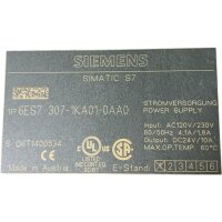 Siemens Simatic S7 6ES7 307-1KA01-0AA0 Stromversorger