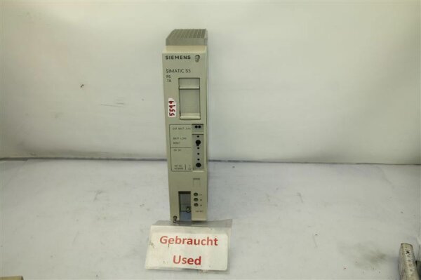 SIEMENS SIMATIC S5 6ES5951-7ND21 Modular Power Supply Stromversorgung 6SE59517ND