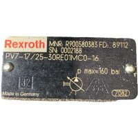 Rexroth PV7-17/25-30RE01MC0-16 Hydraulikpumpe Pumpe...