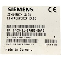 Siemens SINUMERIK 810D Einfachperipheriemodul Modul...