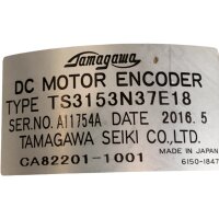 Tamagawa TS3153N37E18 DC Motor Encoder