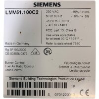 Siemens LMNV51.100C2 Feuerungsmanager Weishaupt W-FM100