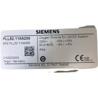 Siemens PLL52.110A200 Oxygen Modul for LMV52