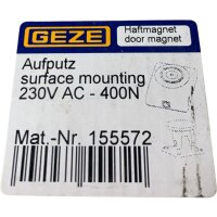 GEZE Haftmagnet Aufputz 155572