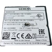 Siemens SINAMICS V20 6SL3210-5BE13-7CV0 Frequenzumrichter