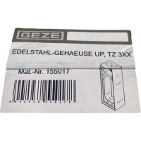 GEZE TZ 32X Edelstahl-Gehäuse UP 155017