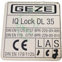 GEZE IQ lock DL 35 GEGENKASTEN 133899