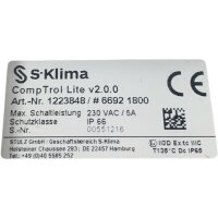 S-KLIMA 1223848 COMPTROL