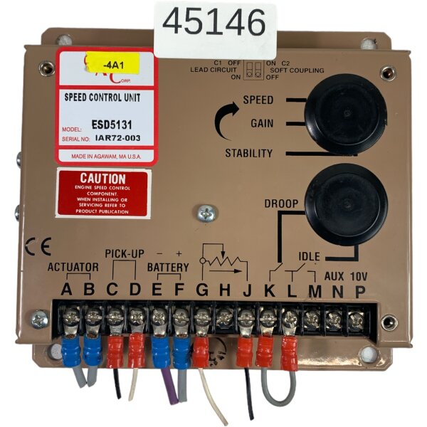 CAC ESD5131 Speed Control Unit