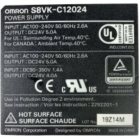 OMRON S8VK-C12024 Power Supply