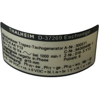 THALHEIM BLTD 4 A4 Y13 Encoder Tachogenerator 300511